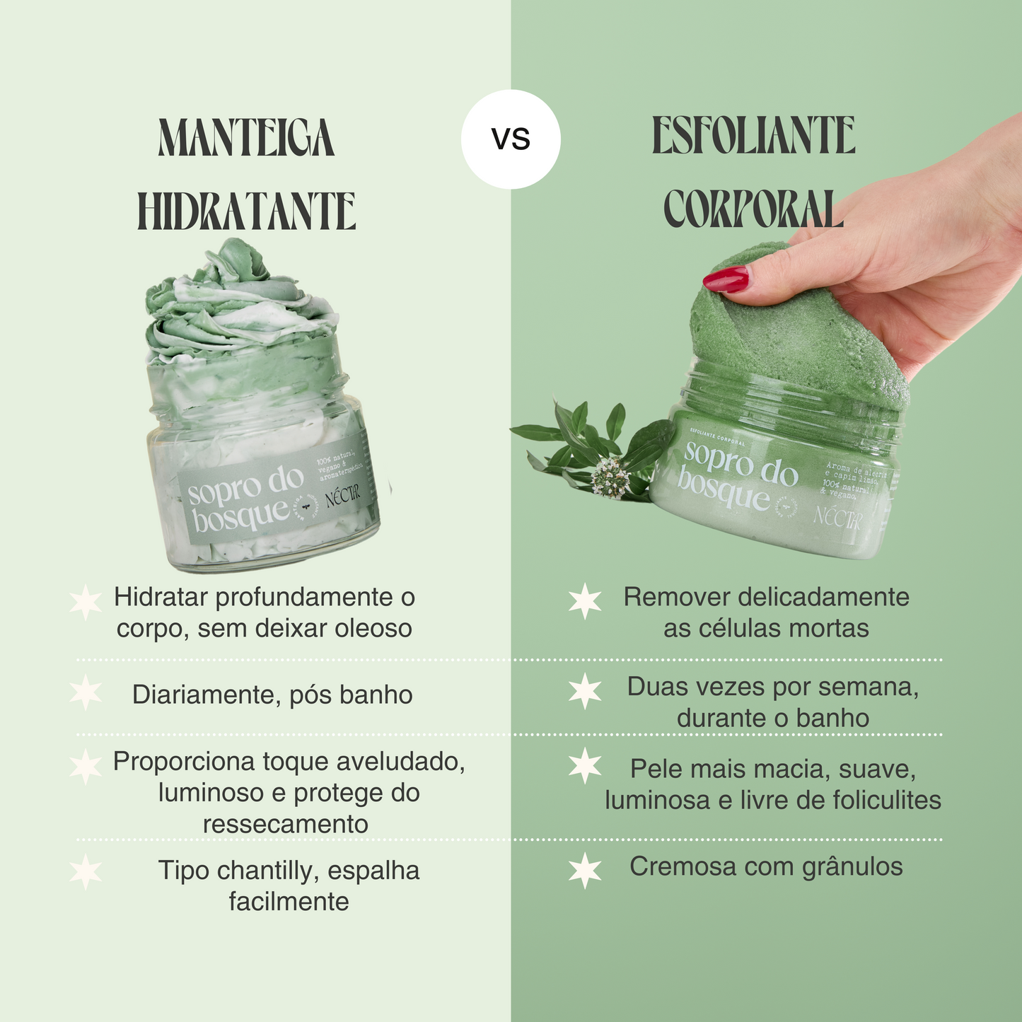 Kit Esfoliante Sopro do Bosque + Manteiga Hidratante