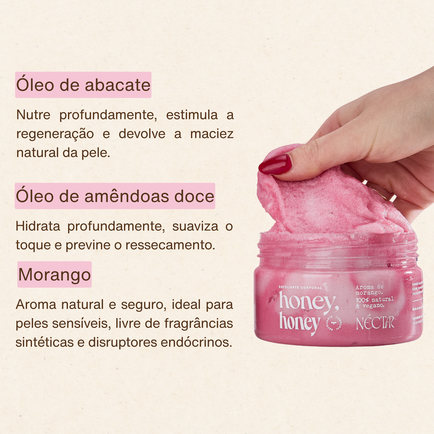 Esfoliante Corporal Honey Honey