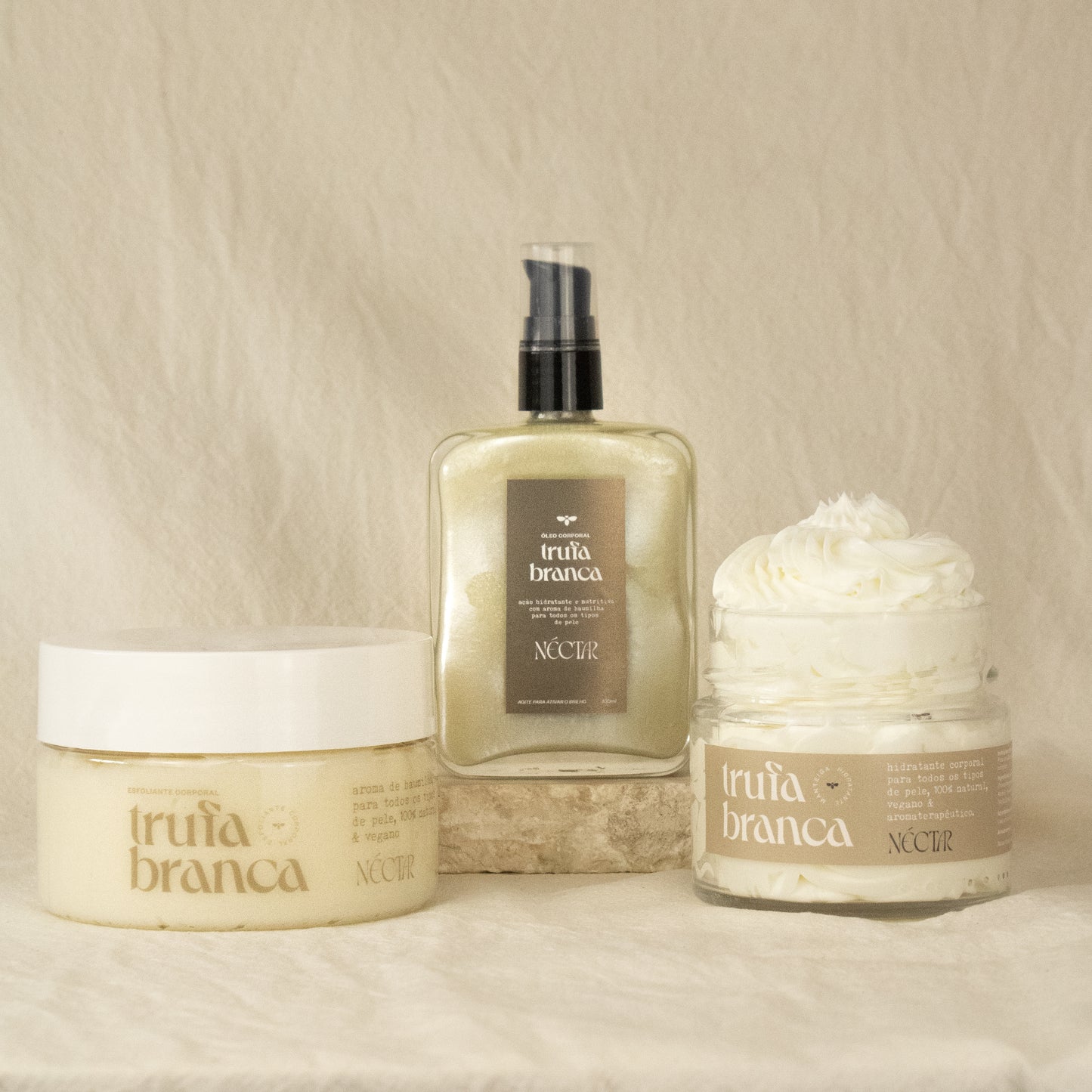 Linha Trufa Branca