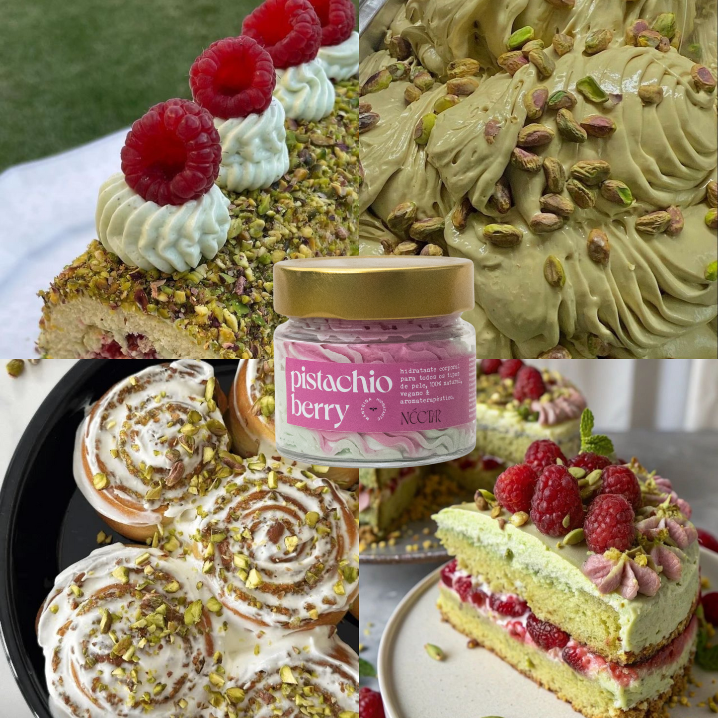 PISTACHIO BERRY: MANTEIGA HIDRATANTE