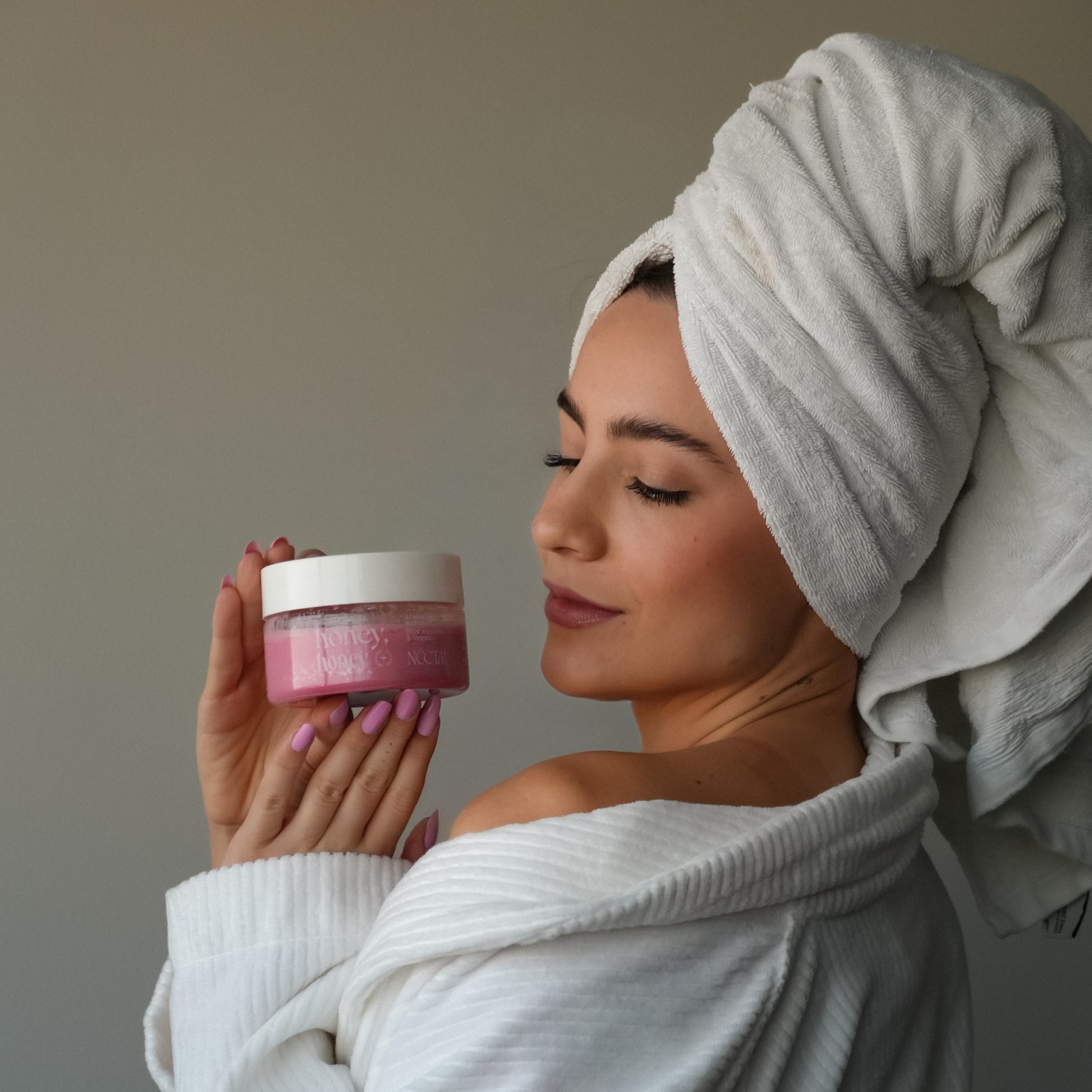 Nectar Exfoliant Corps Körperpeeling Mit Orangefarbener Tonerde – 200 Ml, Peeling-Pflege Für Weiche Haut