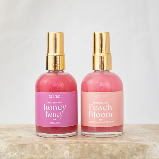 Hair & Body Mist Honey Honey + Peach Bloom
