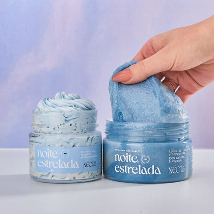 Kit Esfoliante Noite Estrelada + Manteiga Hidratante