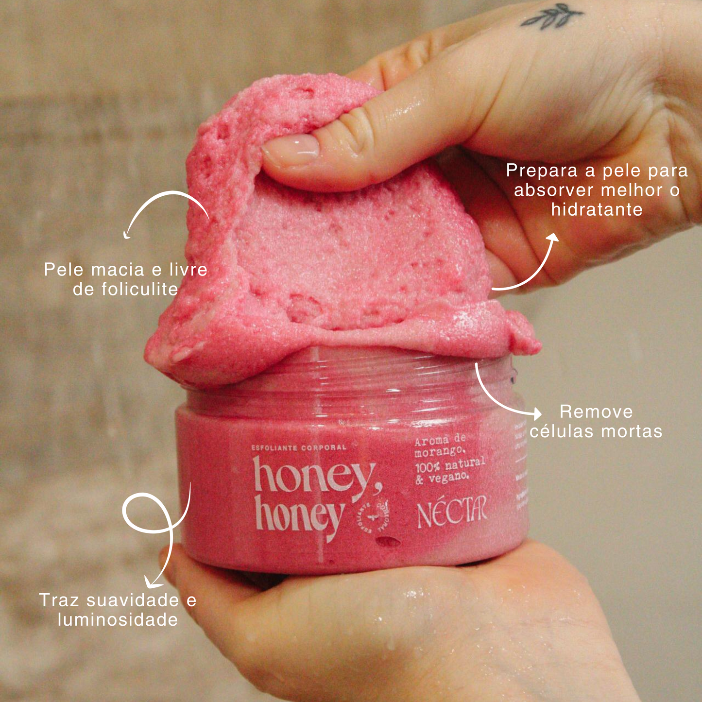 Esfoliante Corporal: Honey, Honey