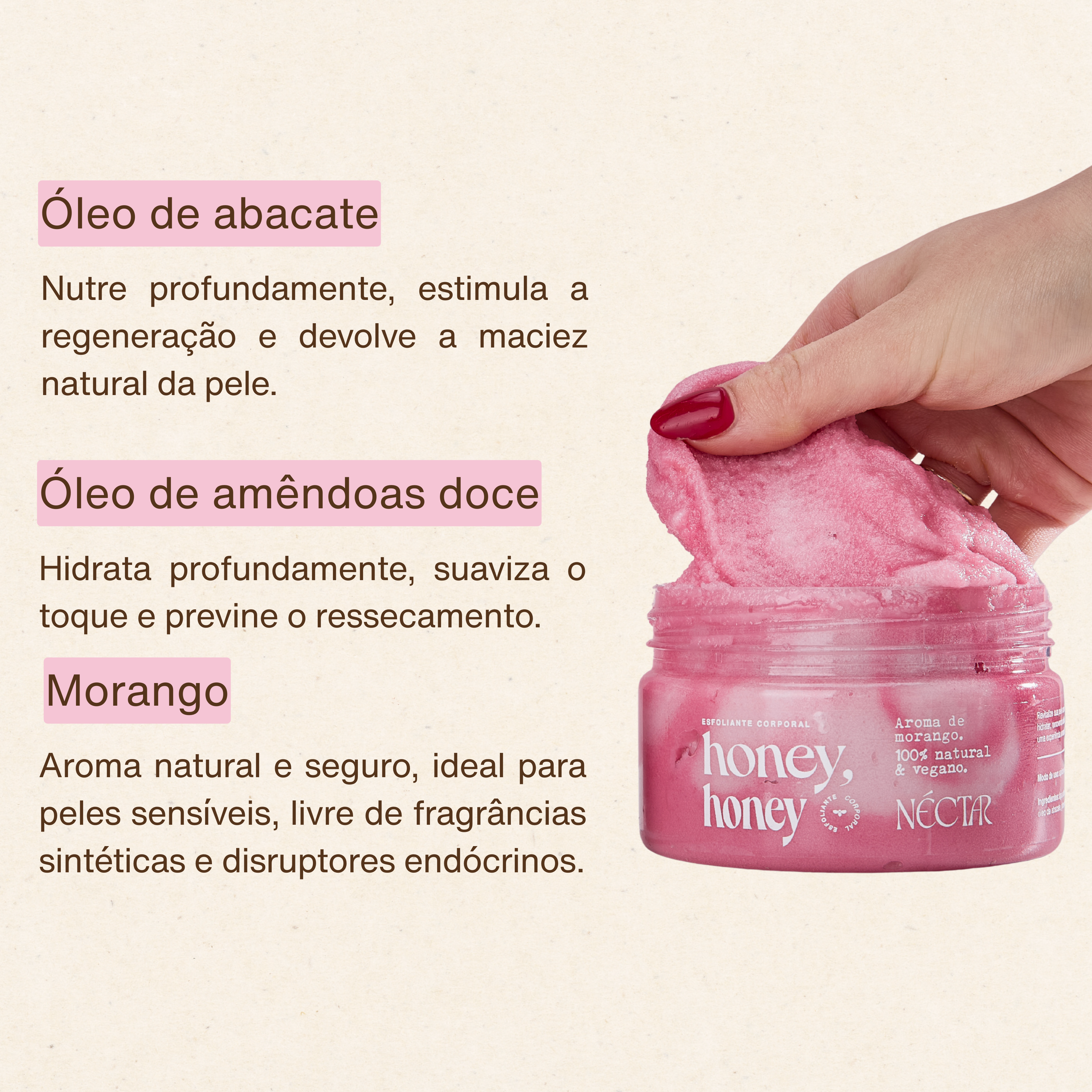 Esfoliante Corporal Honey Honey
