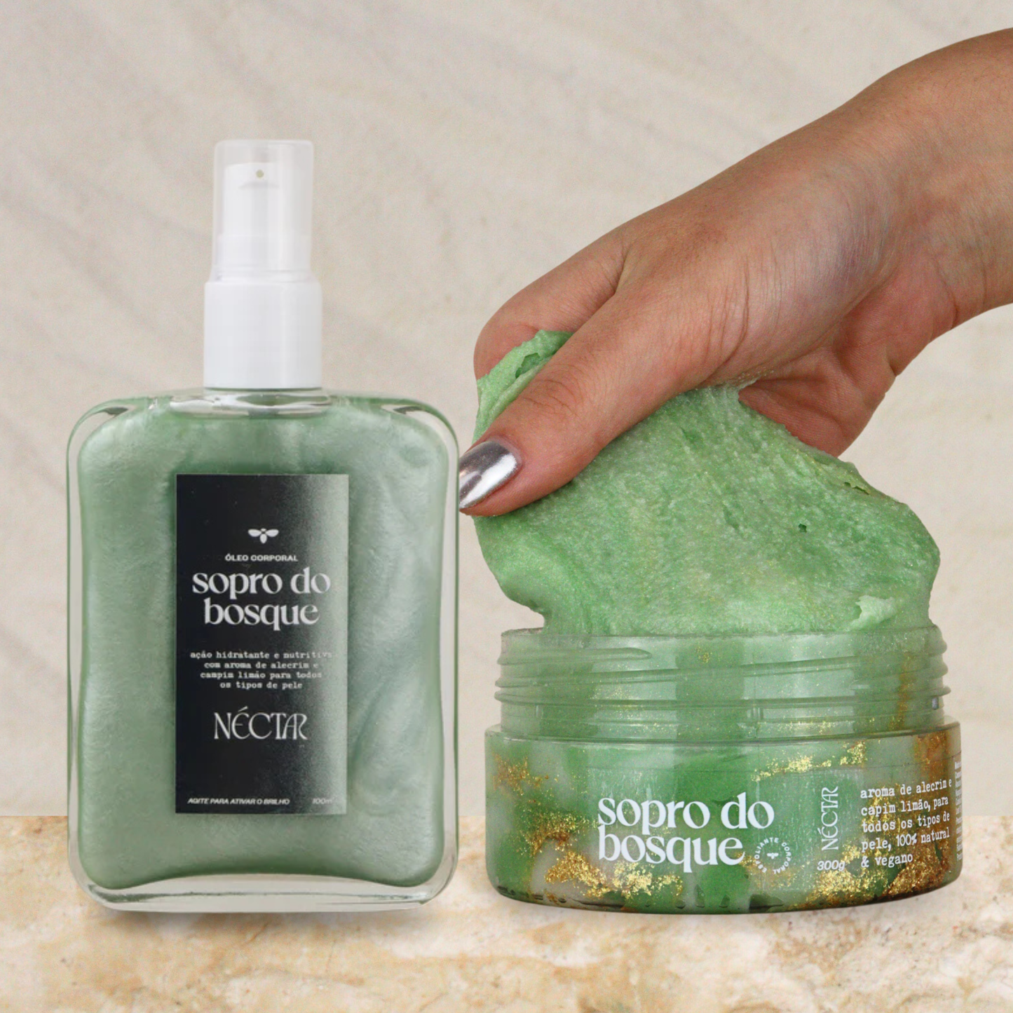 Óleo Corporal Revitalizante Sopro do Bosque