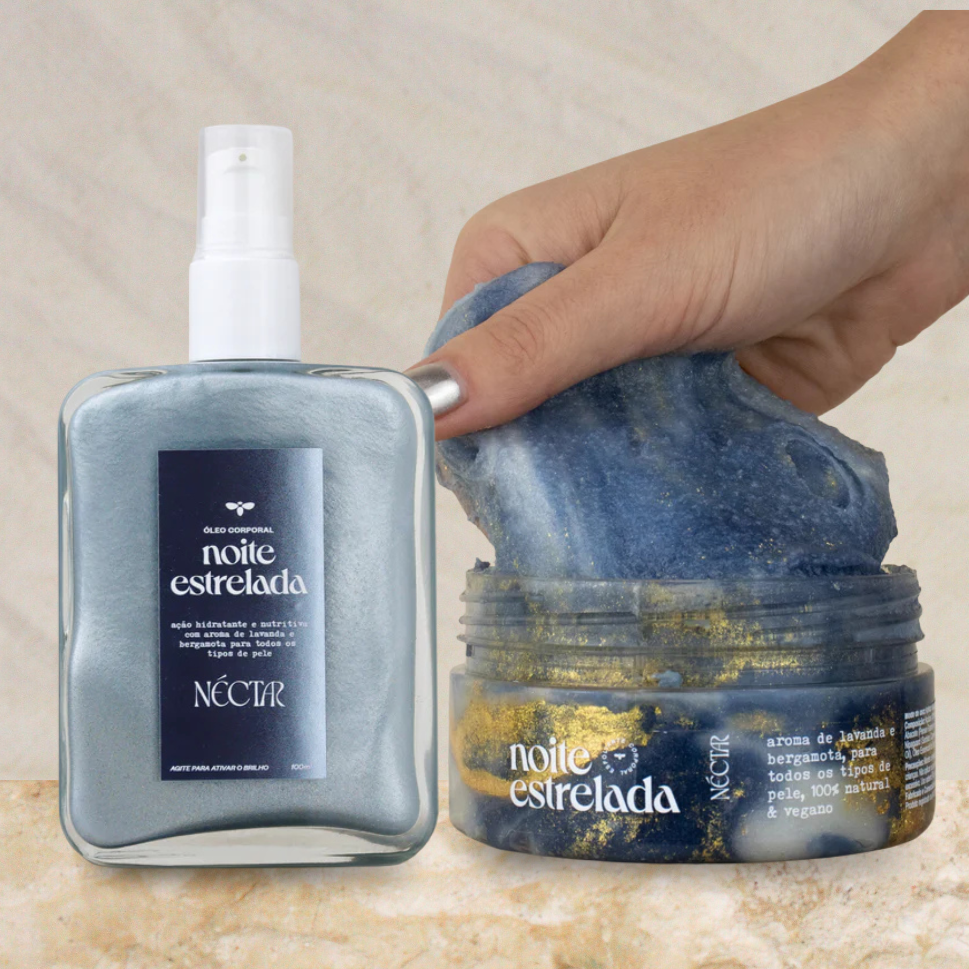 Óleo Corporal Relaxante Noite Estrelada