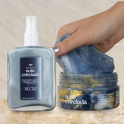 Óleo Corporal Relaxante Noite Estrelada