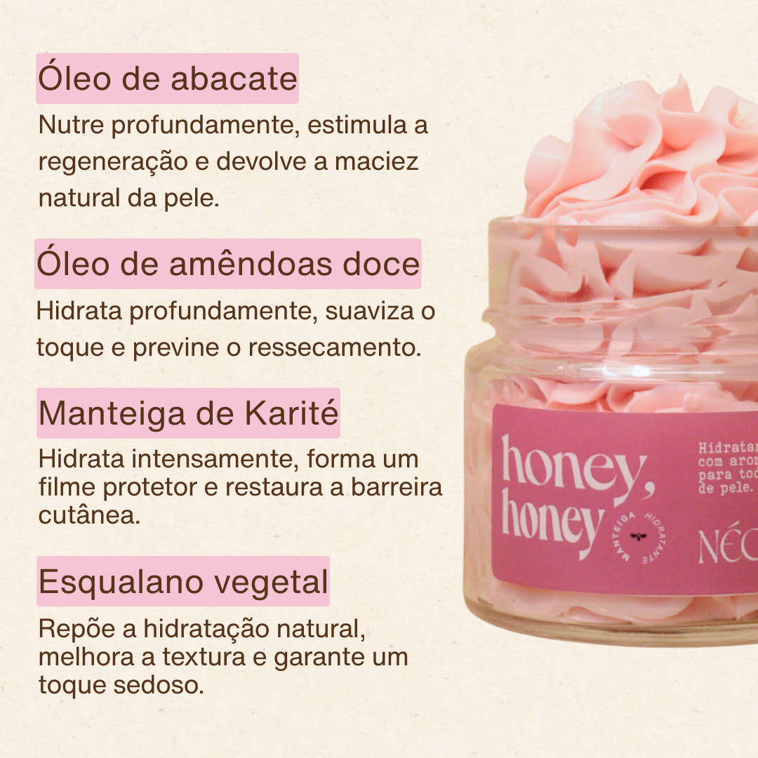 Manteiga Hidratante Honey Honey