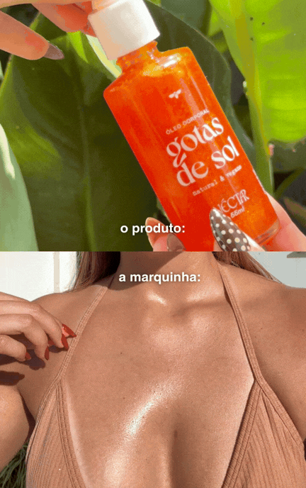 Óleo Corporal Gotas de Sol